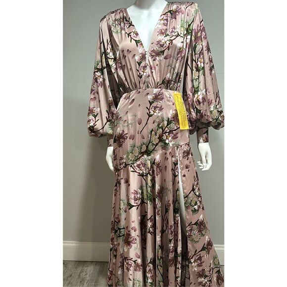 Bronx and Banco Carmen Floral Balloon Sleeve Dress Size 4. *no belt - Picture 13 of 15